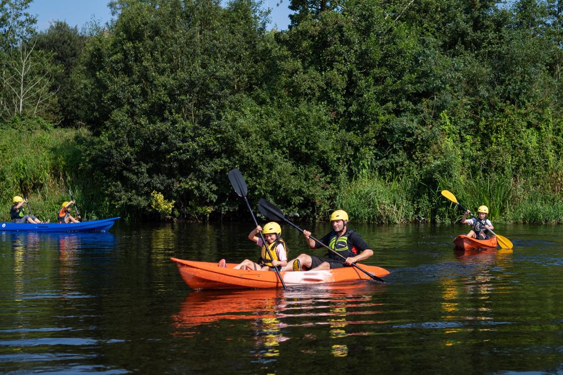 Kayaking on the River Boyne at Trim