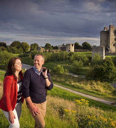 Couple at Trim Porchfield and River Walk