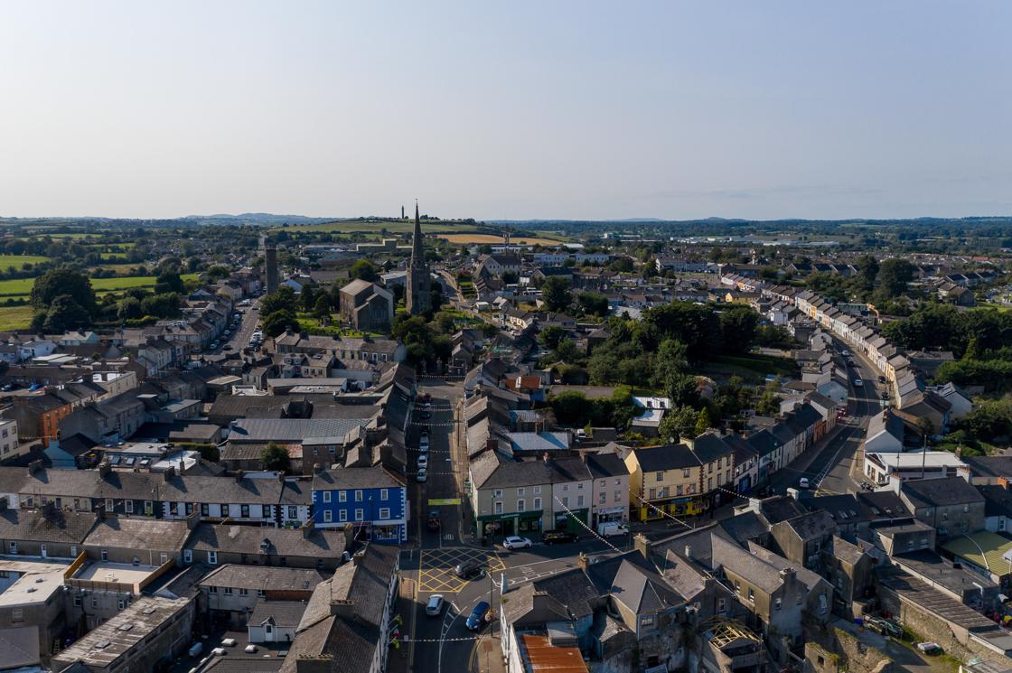 Aerial image of Kells