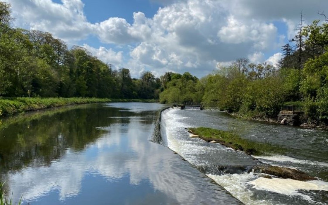 The Boyne Ramparts walk