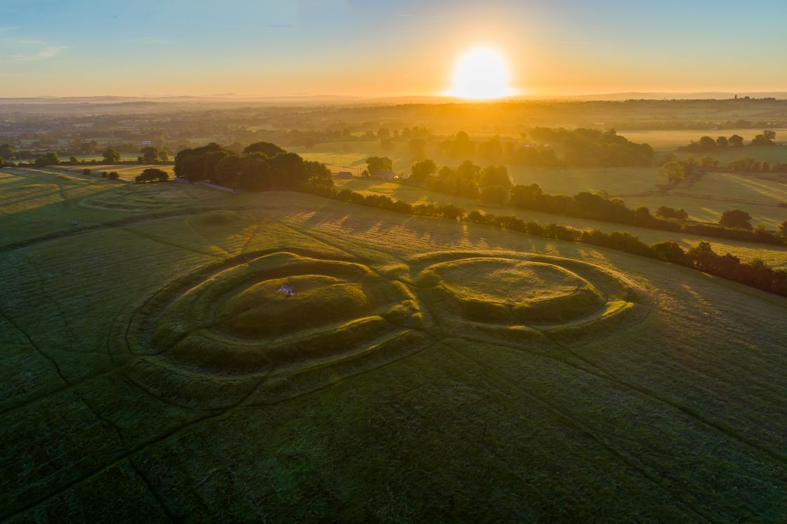 Hill of Tara by Copterview Ireland 