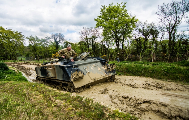 Tank Driving at the Irish Military War Museum 