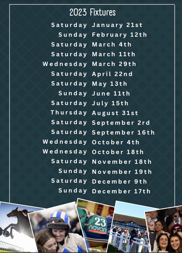 Navan Racecourse Fixtures 2023