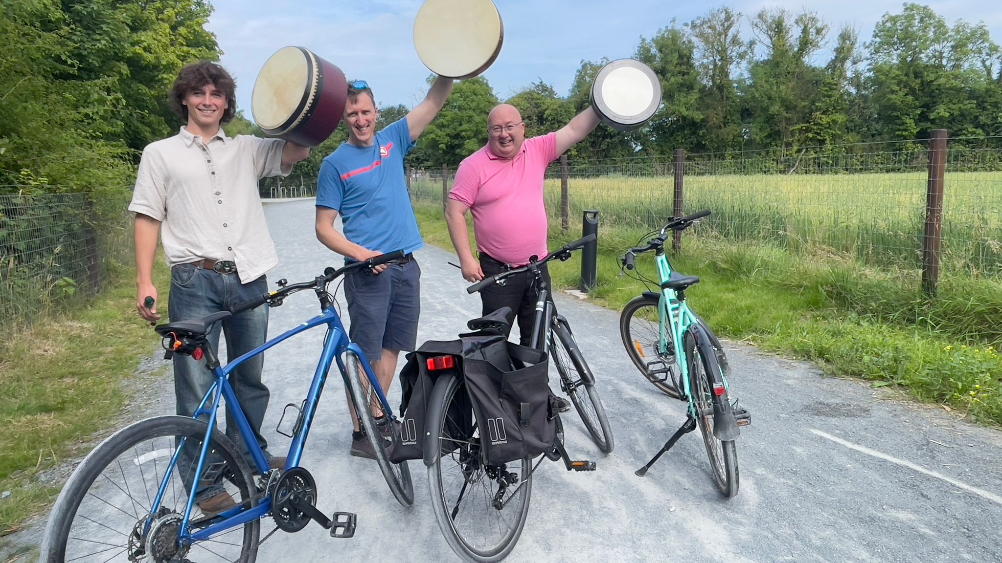 Bodhran biking
