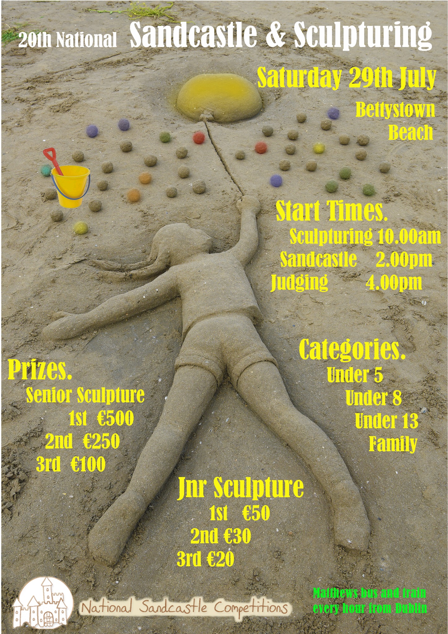 Bettystown Sandcastle and Sand Sculpting Competition