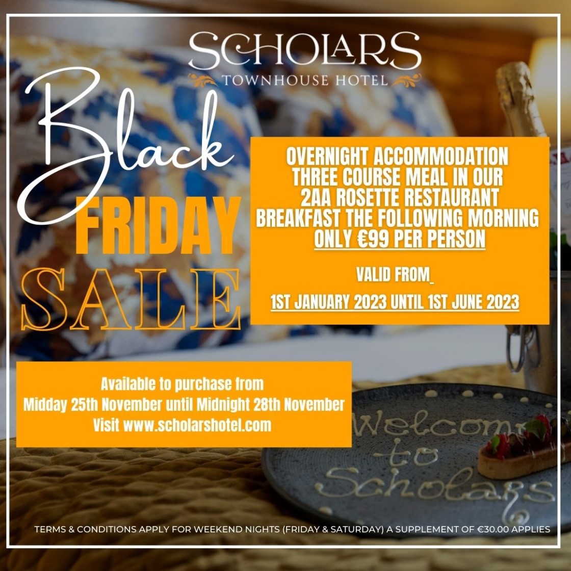 Black Friday_Scholars Townhouse Hotel
