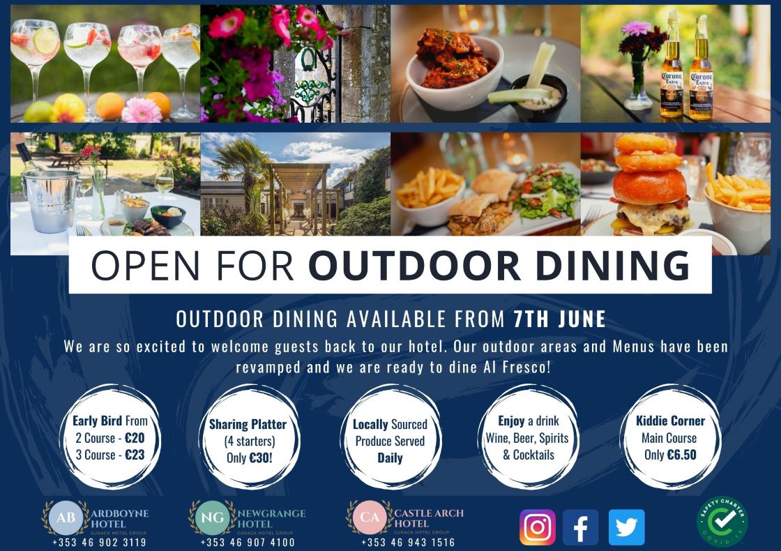 Outdoor dining summer 2021