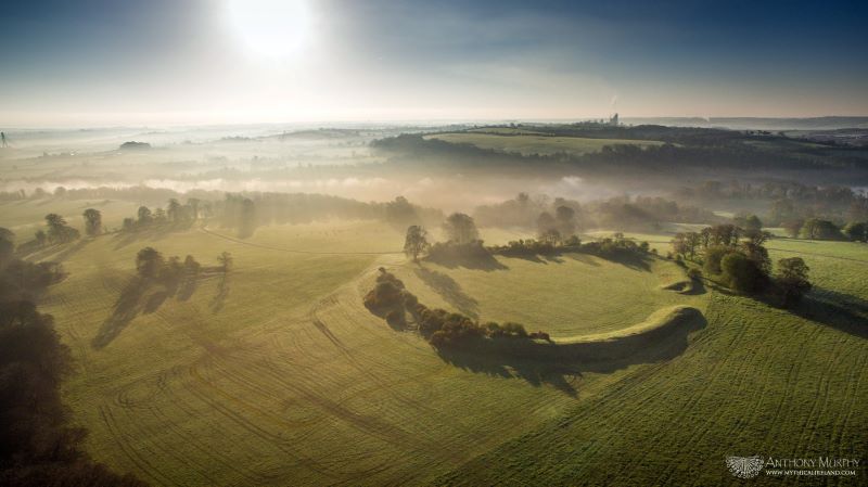 Dowth Henge by Anthony Murphy