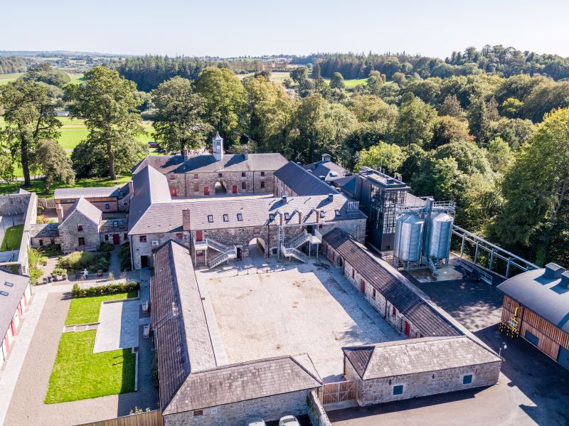 Drone Shots of Slane Distillery