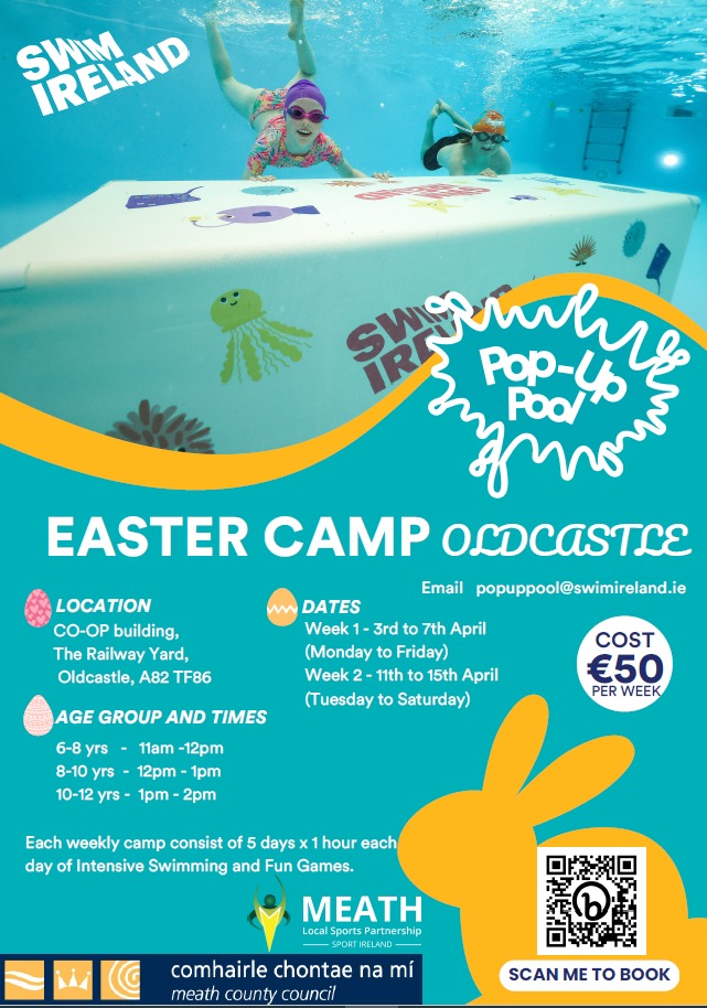 Easter Camp at Oldcastle Pop-up Pool