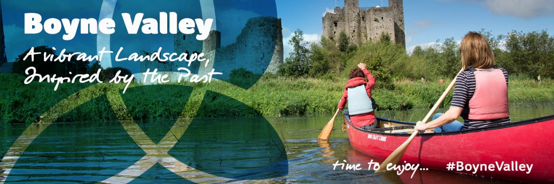 Trim Castle and canoe