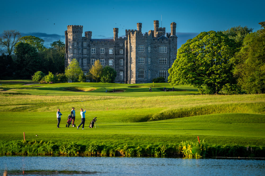 Golfers at Killeen Castle