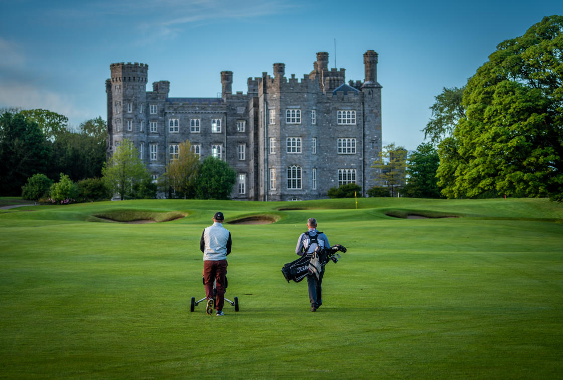 Golfers at Killeen Castle