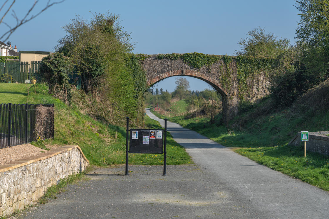 Nobber station at the Boyne Valley to Lakelands Greenway