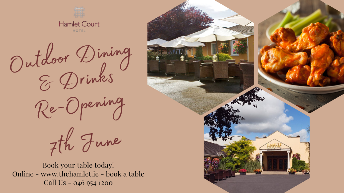 Outdoor dining summer 2021