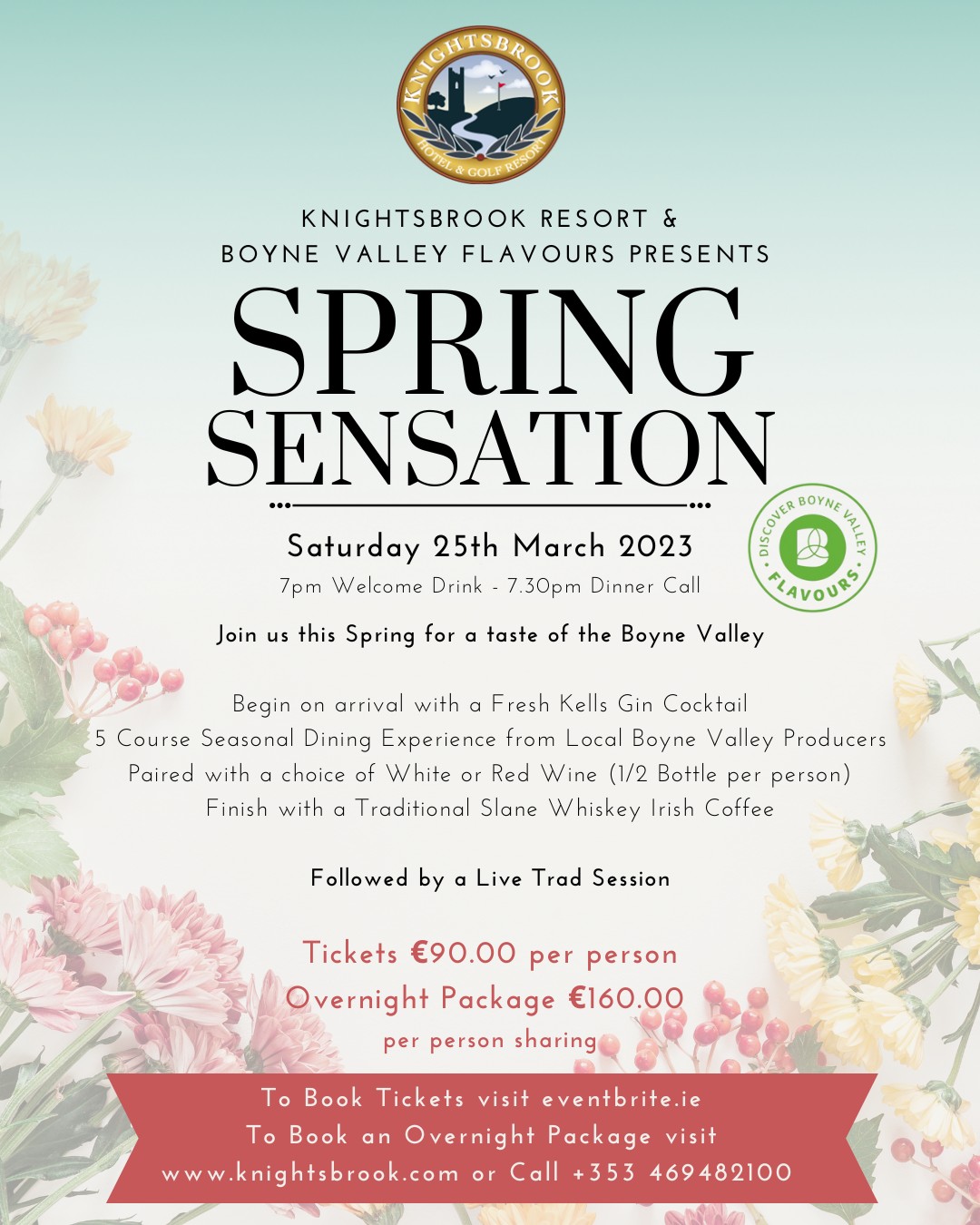 Spring Sensation at Knightsbrook Hotel