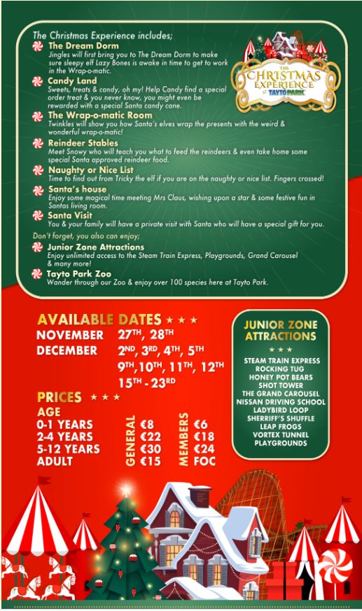 Tayto Park Christmas Experience