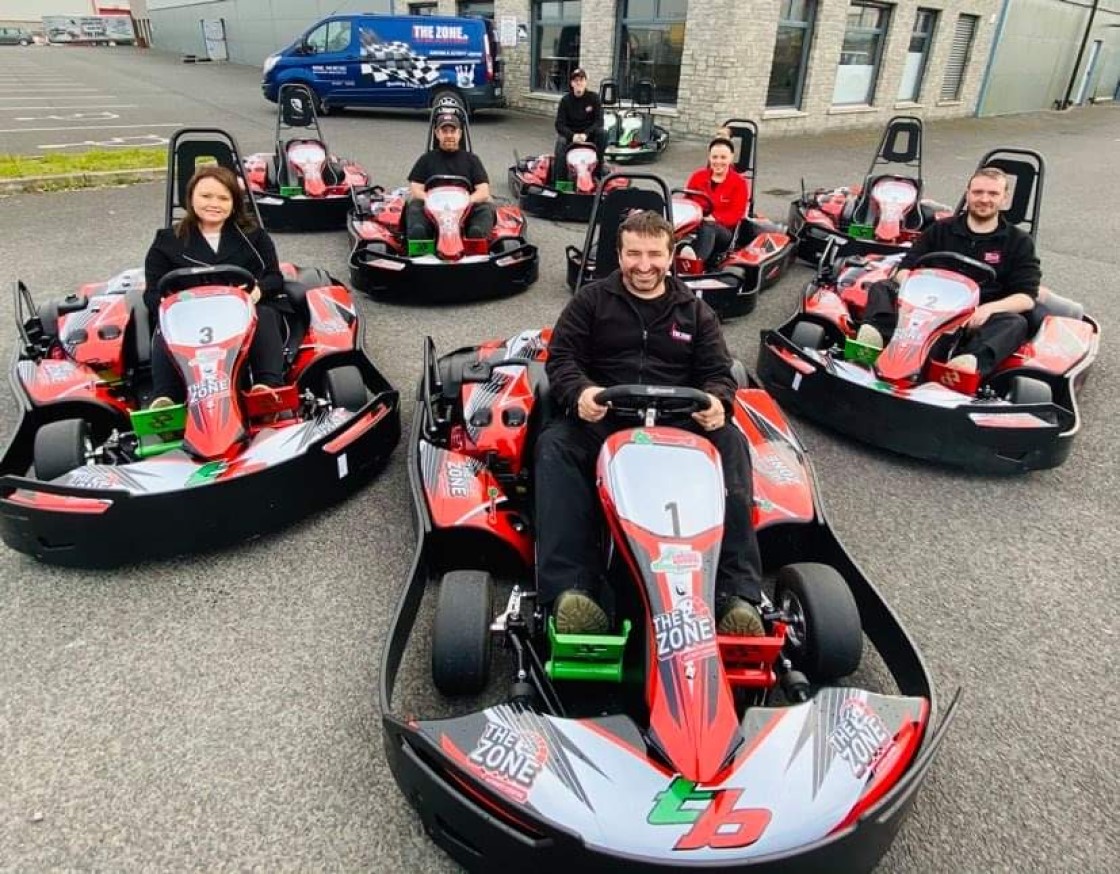 Karting at The Zone Navan