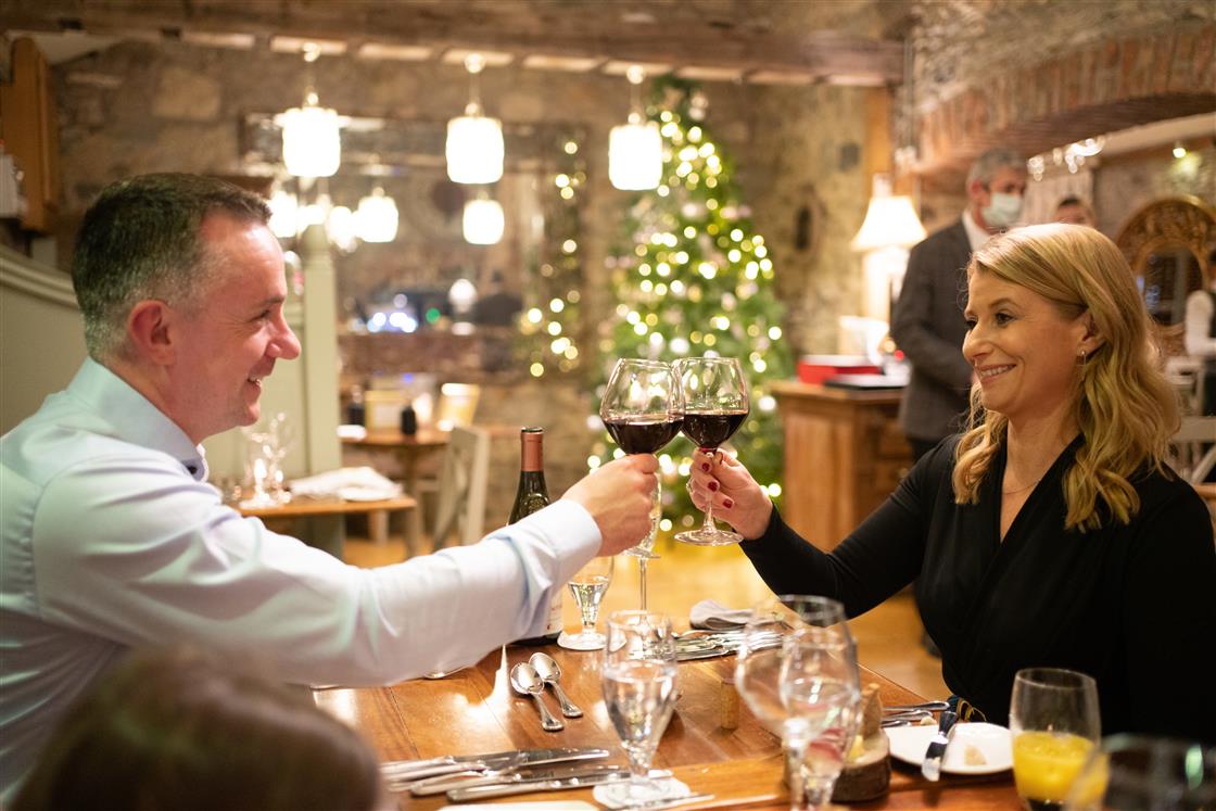 Christmas dining image