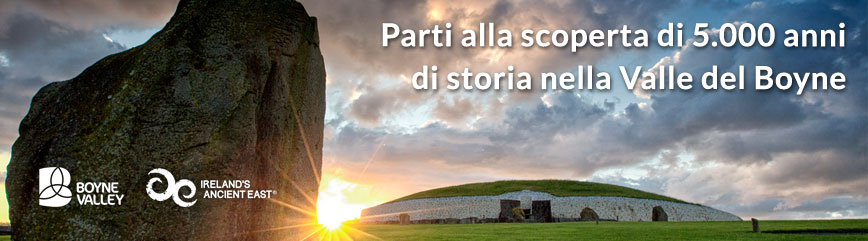 it Parti alla scoperta di 5000 anni di storia nella Valle del Boyne