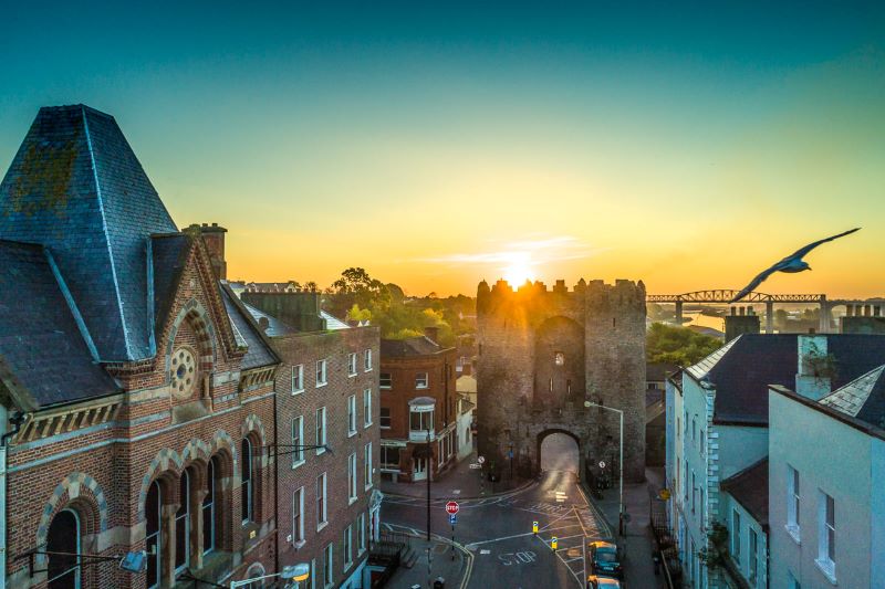 st-laurences-gate-at-sunrise-by-copter-view-ireland - Copy_1